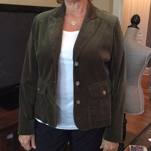 Eddie Bauer women’s Olive Green blazer